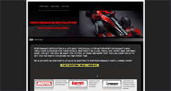 Desktop Screenshot of performancerevolution.net